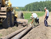 Укладка труб на пересечениях улиц